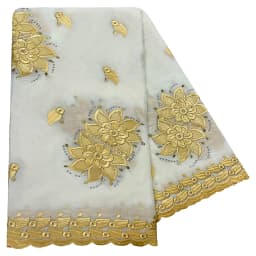 High Quality 100% Cotton Fabric Rayon Cotton Thread Eembroidered Scarf African Women Hijab Muslim Scarf Dubai Excellent Style