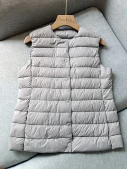 NewBang Matt Fabric Women's Warm Ultra Light Down Vest Women Waistcoat Portable Warm Sleeveless Liner