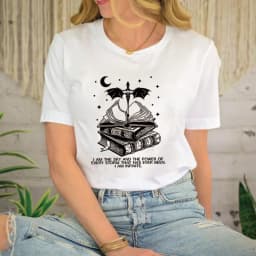 I Am The Sky T Shirt Vintage Basgiath War College Tshirt Fourth Wing Tee Dragon Rider Tops Bookish The Empyrean Series Tees