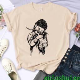 Satan Demon Grim Reaper Satanism Hell Funny T Shirt Women Summer Short Sleeve Tops Tshirt Harajuku Cartoon T-shirt 90s Top Tees