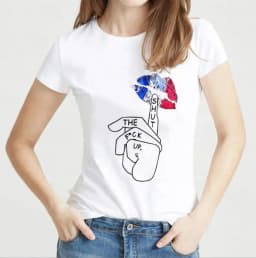 New Summer Lip Print Women's Top Short Sleeve T-shirt Oversized T Shirt Women Clothes Tops Graphic T Shirts Harajuku Clothing
