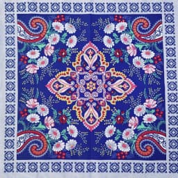 Wholesale Fashion Lady Beautiful Flower Cotton Bandana Square Scarf Headband Paisley Gifts For Women/Girls