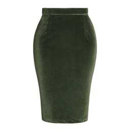 SISHION Purple Black Autumn Winter Women Skirt Stretch Bodycon Straight Casual Work OL Office Pencil Velvet Sexy Skirts SS0028