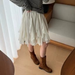 Kawaii Black Mini Skirts Women Summer 2025 Japanese Y2k Beach Ruched Skirts Vintage Clothes Lace Chiffon Skirts Cute Clothes