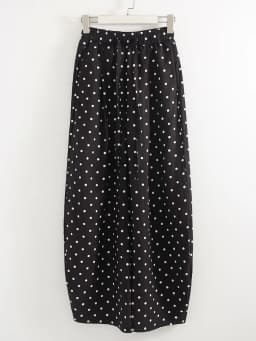 Black Polka Dot Linen Pants Women Wide Leg Summer Trousers Baggy For Ladies White Oversize Cotton Linen Pants Woman Wide