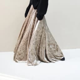 100% Real Photo High Quality Women Elegant Pleated A-Line Long Skirts High Waist Party Maxi Skirts Faldas Femme Streetwear