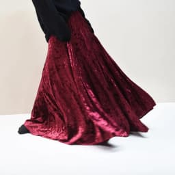 100% Real Photo High Quality Women Elegant Pleated A-Line Long Skirts High Waist Party Maxi Skirts Faldas Femme Streetwear