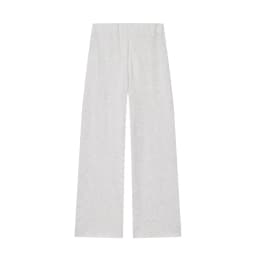 HH Autumn Women Fashion V-Neck Long Sleeve Single-breasted Soft Coat+High Waist Elastic Slim Wide-leg Pants Solid 2-Piece Set