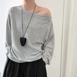 Off Shoulder Knit Pullover for Women Sexy Long Sleeve Autumn Casual Sweater Top