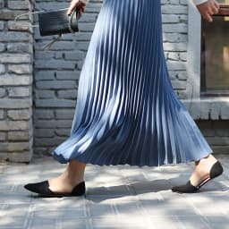 High Waist Pleated Maxi Skirt for Women Vintage Summer Long Flowy Skirt