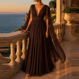 Autumn Slit Long Sleeve Maxi Dresses Luxury Deep V Neck Hollow Party Dress Women Casual Solid High Waist Mesh Pleated Long Dress