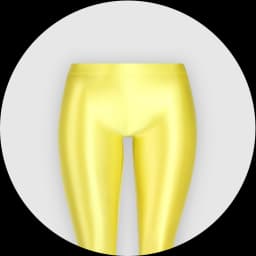 MJINM Women's Low Waist Ankle Length Pants Oily Glossy Tights Pantyhose Skinny Wetlook Sexy Capris Smooth Shiny Elastic Leggings