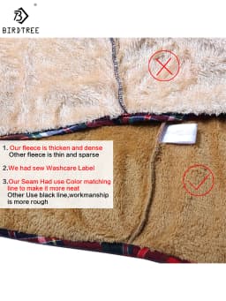 Velvet Thick Warm Women's Plaid Shirt, Female Long Sleeve Tops, M-5XL Winter Fleece Casual Check Blouse, Autumn Clothes T77710A