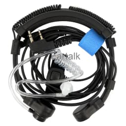Telescopic Throat Mic Headset for BAOFENG BF-888s UV-5R 10R 13 17 20 UV-B6 GT-3 PUXING PX-777 QUANSHENG TG-UV2 TYT Walkie Talkie