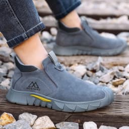 All Season Industrial Safety Shoes for Men Women Steel Toe Sneakers with Impact Resistant Steel Toe Cap Lightweight Comfortable Design for Construction Work Wear Resistant Durable for Daily Labor Full Sizes Perfect Labor Day Gift for Workers