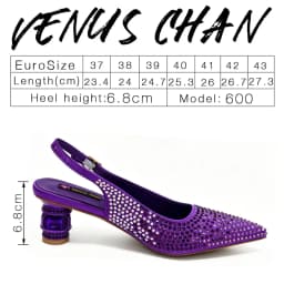 2026 New Fashionable Pointed Toe Shoe and Bag Set – High Quality and Affordable Stylish Women's Accessories