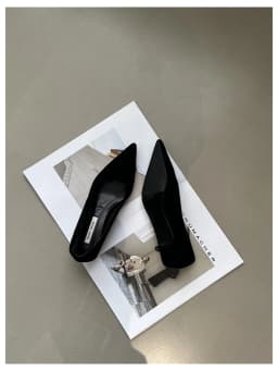 2026 Spring Shoes Women Thin Low Heels Pumps Fashion Suede Elegant Pointed Toe Shallow Pumps Office Dress Wedding Female Loafers