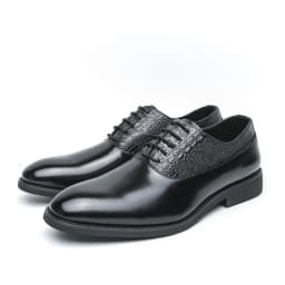 Oxfords Men Shoes Red Sole Fashion Business Casual Party Banquet Daily Retro Carved Lace-up Brogue Dress Shoes