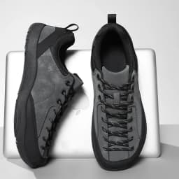 Unisex Barefoot Wide Toe Running Shoes Minimalist Artificial Leather Walking Sneakers Lace Up Lightweight Breathable Shoes