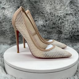 2026 New 12cm Bare Matte Mesh Fine Heels with Pointed Shallow Mouth Single Shoes for Women, Sexy and Comfortable