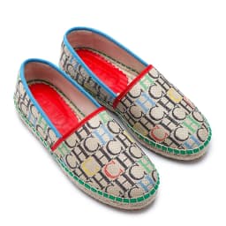 CH women's high-quality casual fisherman shoes flats, high-end outdoor classic letter design printed women's shoes