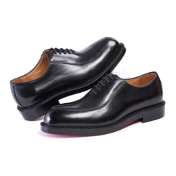 Luxury Genuine Leather Mens Formal Shoes Handmade Whole Cut Oxfords Business Lace-up Pointed Toe Wedding Dress Shoes for Men