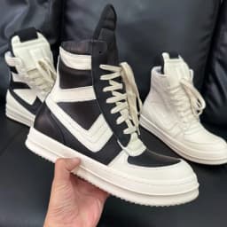 Black White Leather High Top Shoe Luxury Suede Boot Men Shoes Zipper Women Casual Sneaker Design Ankle Boots
