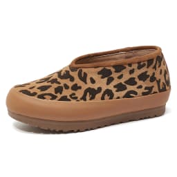 Women's 2026 New Model Genuine Leather Single Shoes, Retro and Warm, Bean-shaped Shoes, Flat Bottom, Mom's Shoes Luxury Shoes