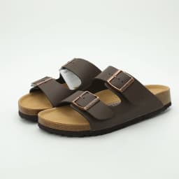 2026 New Fashion Versatile Slippers Double Breasted Men Women Sandals All Leather Cork Sole Sandals Fashion Versatile Slippers