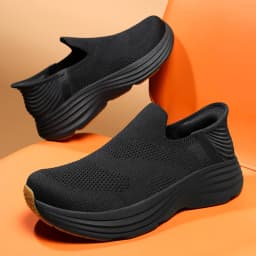 Wide Men's Slip-On Walking Shoes Lightweight Breathable Outdoor Casual Sports Running Shoes Sneakers For Swollen Feet