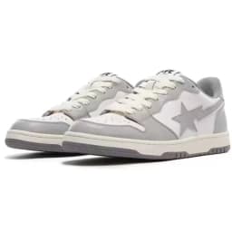 A BATHING APE Men All Black Shark BAPESTA Casual Plarfom Shoes Unisex Women Slip-Resistant Outdoor Soft Walking Sneakers