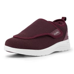 FitVille Women'S Extra Wide Diabetic Orthopedic Adjustable Walking Shoes, Elderly Footwear For Wide Feet, Swollen Feet & Foot Pain Relief