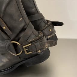 Eilyken 2026 Winter Vintage Pleated Round Toe Ankle Boots For Women Color Zipper Buckle Square Heels Punk Gothic Boots Mujer