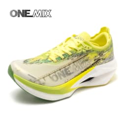 ONEMIX Professional Marathon Racing Running Training Shoes Men Full-length Shock Absorption Sports
