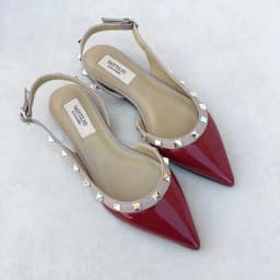 Summer Women Sandals luxury women's shoes 2026 New Leather Brand Rivets Shoes Pointed Toe Thin Flat Slippers Solid Casual Outdoo