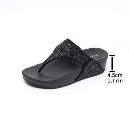 Women's slippers 2026 summer new style clip on cool slippers with sloping heels beach shoes for women