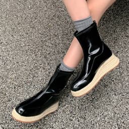 Eilyken Spring Autumn Platform Round Toe Women Ankle Boots Designer Sewing Twine Weaving Thick Bottom Zipper Shoes