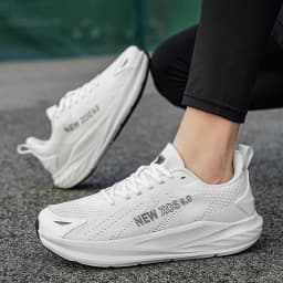 Wide Toe Running Shoes Autumn Winter Breathable Mesh Sneakers Lightweight Cushion Sport Shoes For Walking Jogging School Daily