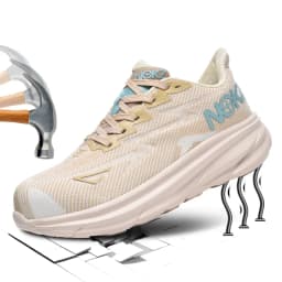 Men Steel Toe Safety Work Shoes Anti-smash Puncture Proof Breathable Industrial Construction Protective Sneakers Safety Shoes