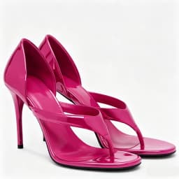 Shiny Patent Leather Cover Heels Flip Toe Sandals Sexy Pointed Toe Thin Heel Suede Custaomized New Arrivals Fashion Women Modern