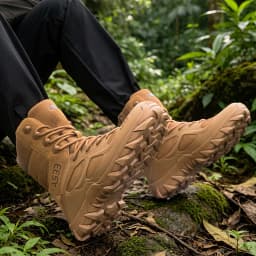 Men Tactical Boot Outdoor Ultrallight Safety Waterproof Breathable Lace Up Male Hunting Boots Army Boots Anti-Slip High Quality