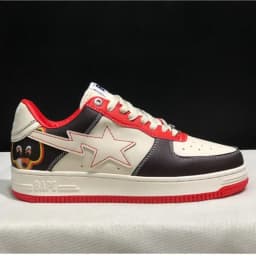 A BATHING APE Original Classics Bape Sta Men Women Dropout Skate Shoes Fashion Casual Shoes Outdoor Platform Bear Shoes Sneakers