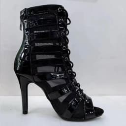 Women High Heels Peep Toe Ankle Boot Stilettos Jazz Dance Woman Shoes Ballroom Suede Sole Customizable Outdoor Sexy