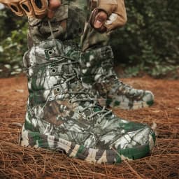 Men Tactical Boot Waterproof Army Work Unisex Climbing Hiking Shoes Anti-Slip Motorcycle Hunting Safety Desert Boot High Quality