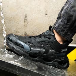 6KV Insulated Shoes Men Anti-Smash Anti Puncture Safety Shoes Men Boots Composite Toe Work Shoes Sneakers Security Lightweight