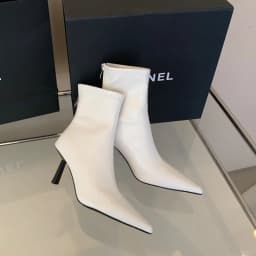 SUOJIALUN 2024 Winter New Brand Women Ankle Boots Fashion Pointed Toe Ladies Elegant Short Boots Shoes Thin High Heel Chelsea Pu