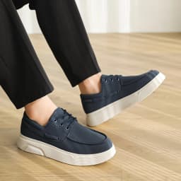 2026 New Men Slip on Loafers Shoes EU39-46 Big Size Light Platform Casual Walking Board Shoes