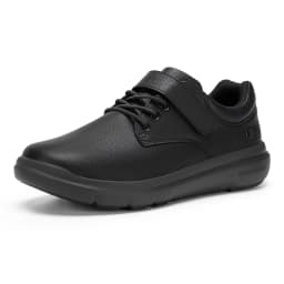 Fitville Men’s Dress Shoes Extra Wide Toe Leather Formal Business Diabetic Shoes for Men Comfortable Walking Footwear Size 50