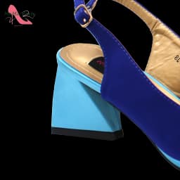 2024 New Design Special Fashion African Women Shoes Matching Bag Set High Quality with Platform Comfortable Heels for Part