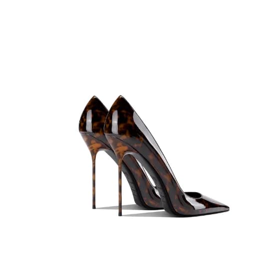 New versatile temperament, socialite style, black pointed versatile commuting work, slim heels, high heels for women